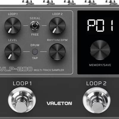 Valeton VLP-200 Multi-Track Sampler Looper Effects Pedal image 1
