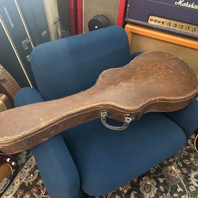 Vintage Gibson Lifton Les Paul Case 1953-1955 - Brown Pink Interior RARE Thermometer image 1