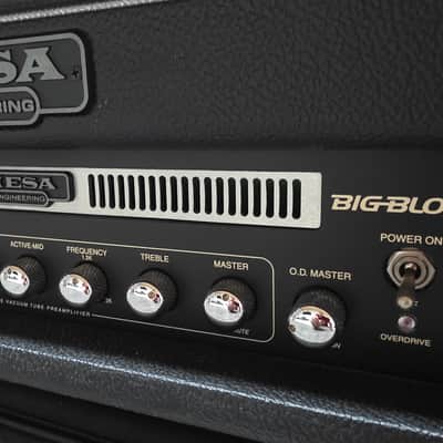 Mesa Boogie Big Block 750 RARE Tour Head Deluxe Elephant Tolex Flight Case Configuration Pro Artist Major Studio Recording Bass Guitar Amplifier 12AX7 Tube Mosfet Simul-StateAmp image 6