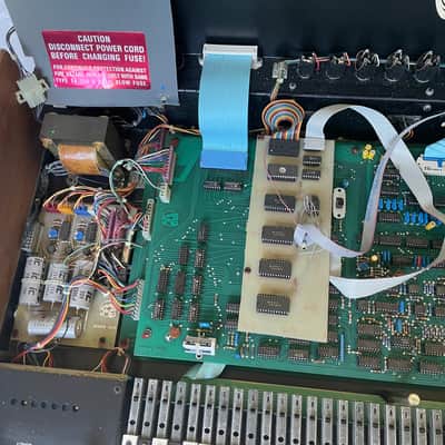 Vintage Oberheim ob-xa synth owned by Alphonse Mouzon image 5