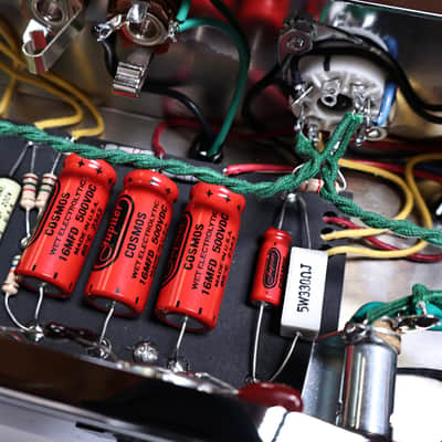 RUBY AMPS WHITE 5E3 CHASSIS GUITAR AMPLIFIER image 7