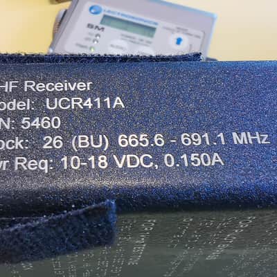 Lectrosonics SM + UCR411 Block 26, 665.6-691.1 MHz Wireless Microphone System 3x image 7