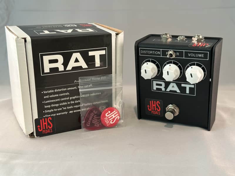 JHS ProCo RAT 2 with JHS "PackRat" Mod 2008 - 2018 - Black image 1
