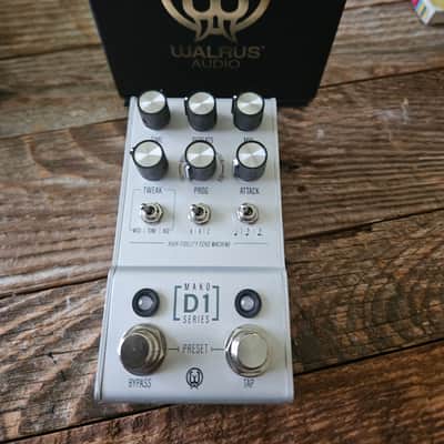 Walrus Audio Mako D1 High-Fidelity Stereo Delay V1 2020 - 2021 - Silver image 1
