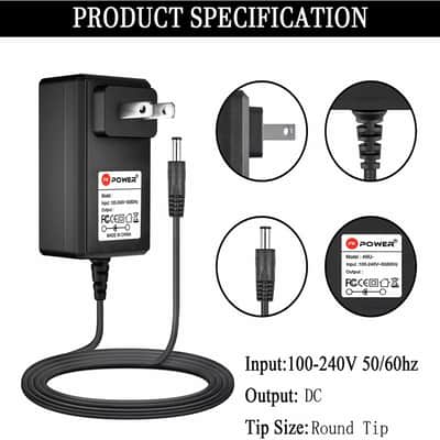 AC Adapter Charger f PSA-120S 120T Archer Cat. No. 273-1656 Power image 1