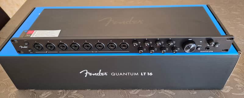 Fender Studio Quantum LT 16 USB-C Audio Interface 2026 - Present - Black image 1