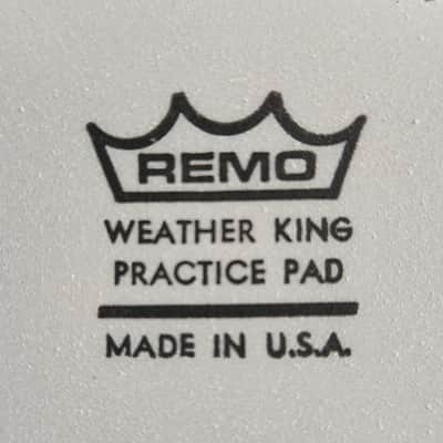 NOS Remo Weather King Practice Pad Made In USA 8" 1980s image 2