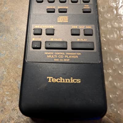 Technics 5 CD Changer Rotation Deck Carousel Player SL-PC705 1991 - Black image 18