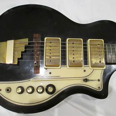 Vintage 1959 Supro Triple Tone Guitar -- Rare and All Original Valco! image 4