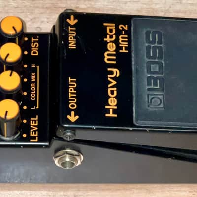 1980's Boss HM-2 Heavy Metal (Black Label) Made in Japan The Grail of The HM-2's it Will Rule your Tone, Ships Fast ! image 6