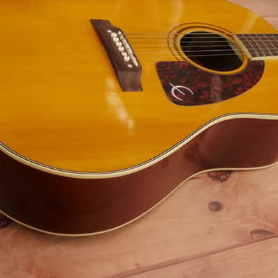 2010 Epiphone Inspired By Texan FT-79AN Reissue 64 - Antique Natural image 21