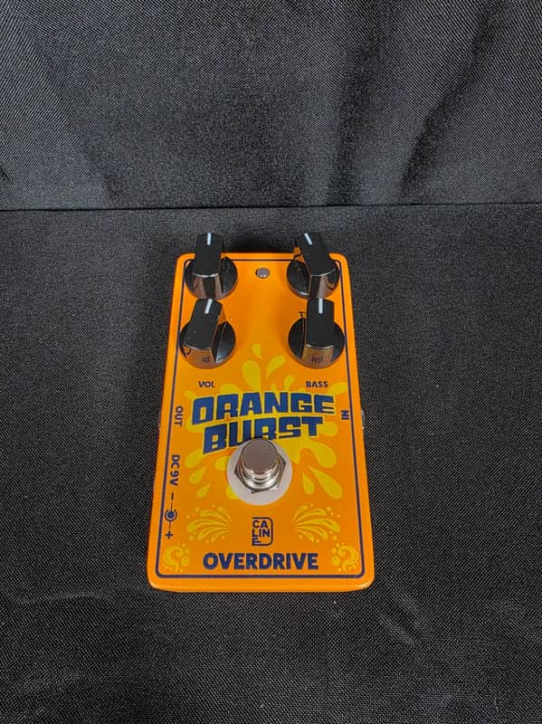 Caline CP-18 Orange Burst Overdrive 2010s - Orange image 1