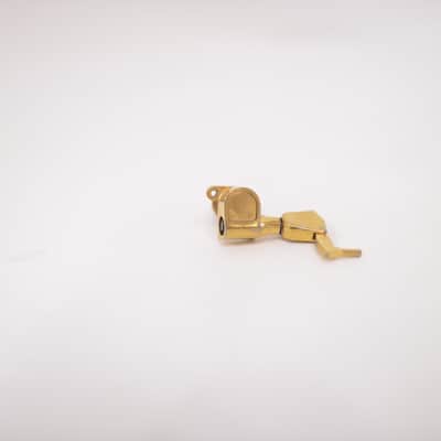 1970-1980's Vintage Gibson GOLD Chrome Embossed Logo Crank TUNER ES SG L6 Les Paul Custom Schaller Treble Side image 4