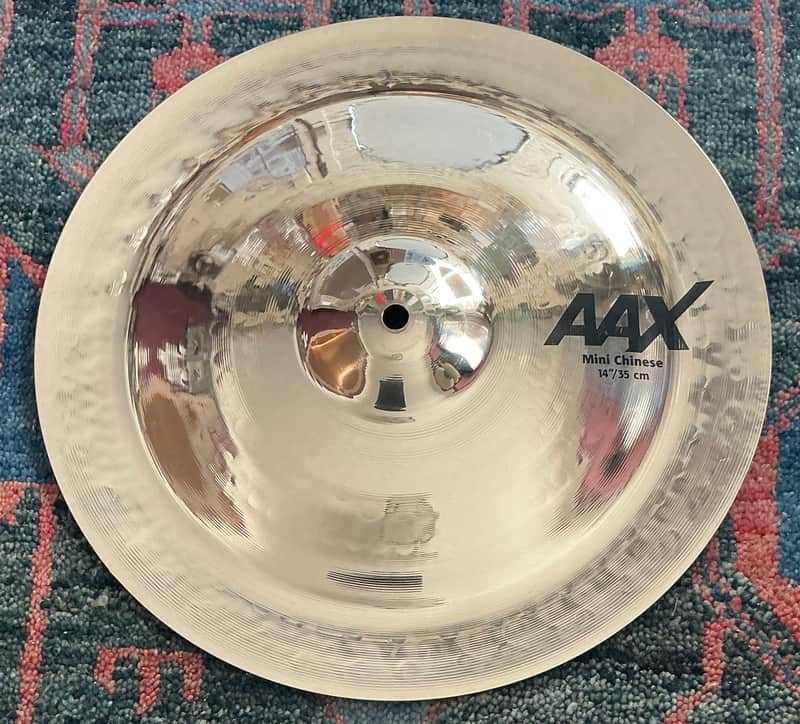 Sabian 14" AAX Mini Chinese Cymbal - Brilliant image 1