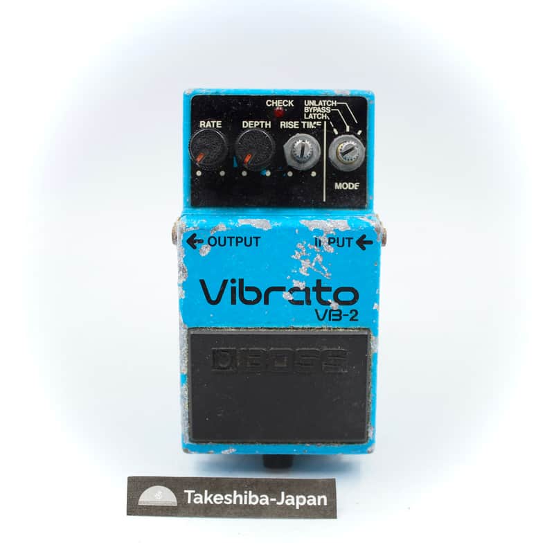Boss VB-2 Vibrato Made in Japan 1982 Vintage Guitar Effect Pedal 160700 image 1