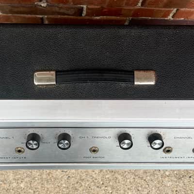 Vintage Kay Model 756 Solid State Guitar Tremolo Amplifier 1966 image 6