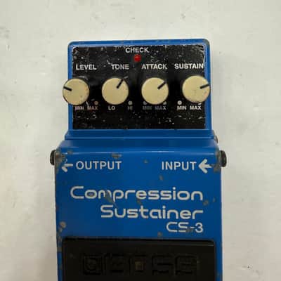 Boss Roland CS-3 Compression Sustainer Compressor Guitar Effect Pedal image 2