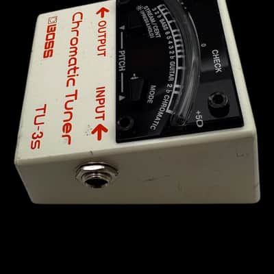Boss TU-3S Chromatic Tuner 2016 - Present - White X5668 image 2