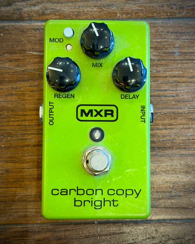 MXR M269SE Carbon Copy Bright Analog Delay | Reverb