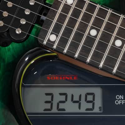 Music Man USA Cutlass 6 Jason Richardson Signature - Kokiri Forest image 12