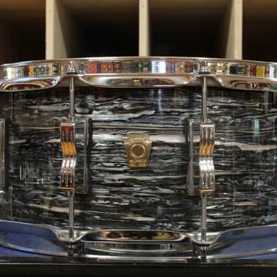 Ludwig 6.5x14 Classic Maple Snare Drum in Black Oyster Pearl image 1