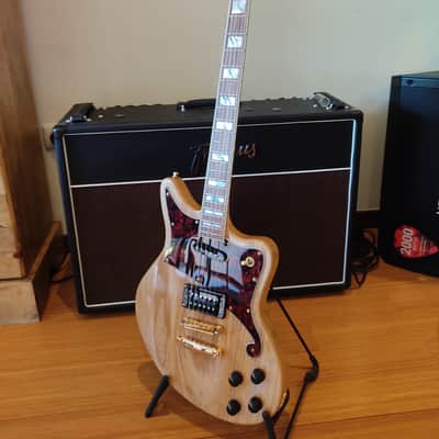 D'Angelico Deluxe Bedford Natural Swamp Ash image 11