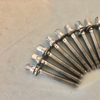 (20) 1990s Ludwig 2” Tension Rods, Supraphonic Acrolite Snare Drum, Classic Tom image 2