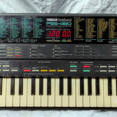 YAMAHA PSS-480 (1988, 2op FM synth + arranger) image 2