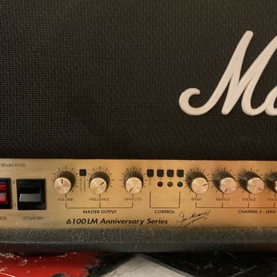 Marshall - 6100LM Anniversary Series - 100 Watt Tube Guitar Amp Head - x1712 - USED image 2