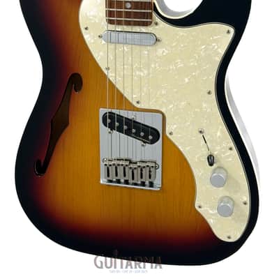 Fender Deluxe Telecaster Thinline - 2016, MIM, w/original gigbag image 1