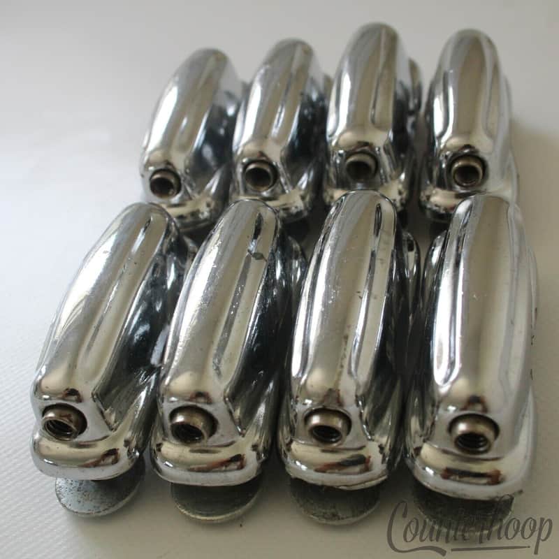 *Slingerland 8x Sound King Snare Drum Lugs Chrome Artist/Gene Krupa Vintage 60s* image 1