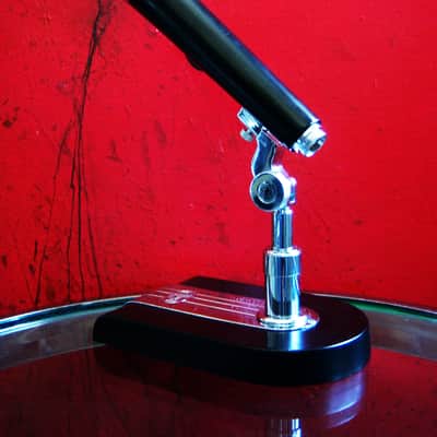 Vintage 1950's Aiwa DM-8 dynamic omni-directional Microphone Hi Z w accessories Calrad Olson Lafayette # 3 image 12