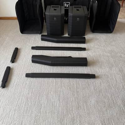 (TWO) Electro-Voice EV 50 Portable Column PA System 2021 - with roller cases image 6