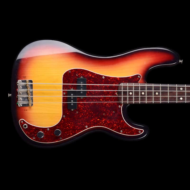 Fender Precision Bass 1972 - 3-Tone Sunburst - Very Good