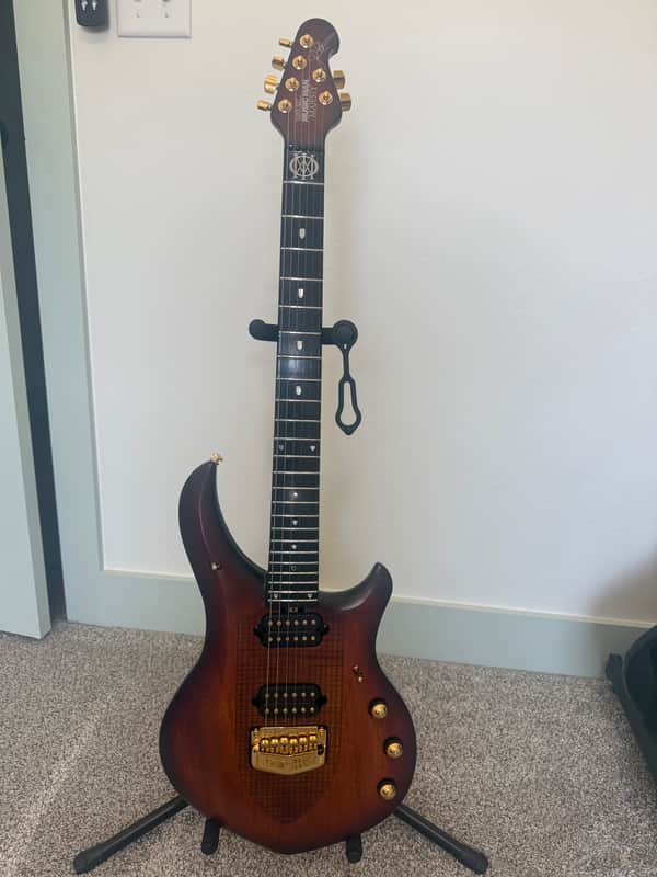 Ernie Ball Music Man John Petrucci Signature Artisan Majesty 6 2015 - 2018 - Marrone image 1
