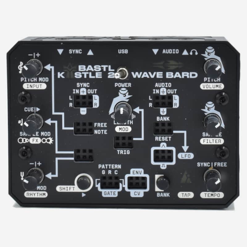 Bastl Instruments Kastle 2 WAVE BARD Portable Sampler image 1