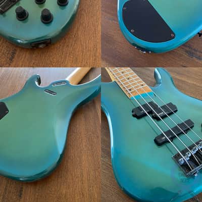 Yamaha RBX Bass, Super Medium, Active EMG, Blue Burst, 1986 | Reverb