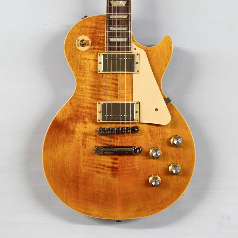 Gibson Les Paul Standard '60s Figured Top - Honey Amber image 1