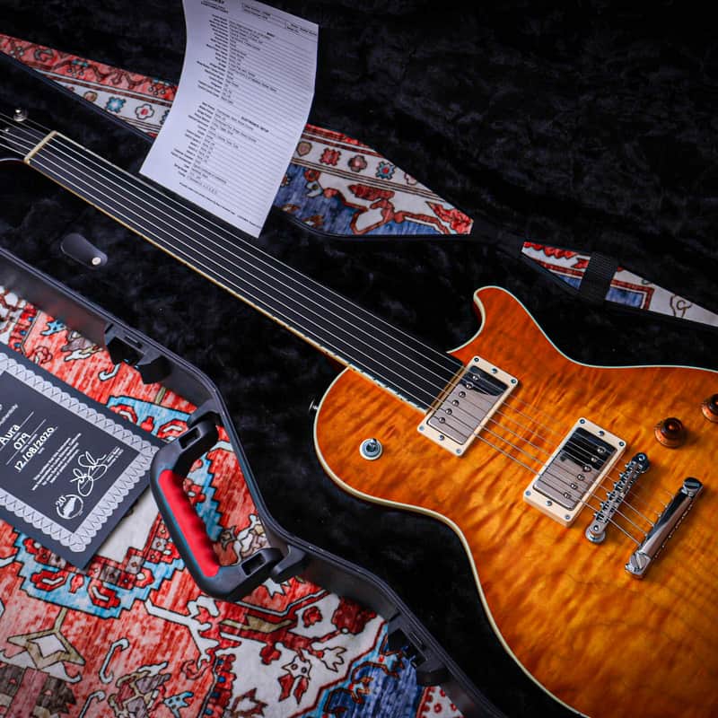 2018 Suhr Aura Caramel Burst