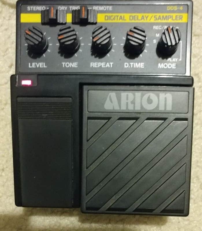 VINTAGE & RARE Arion DDS-4 Digital Delay/Sampler Guitar Pedal + Box, Md in Japan image 1