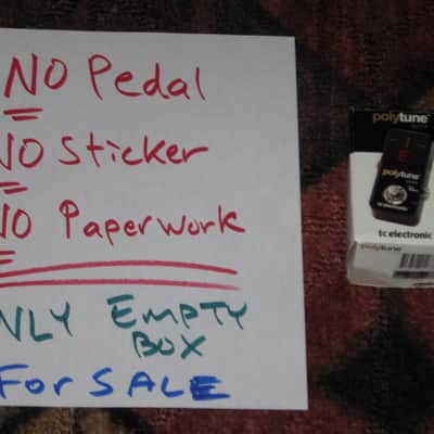 Reverb.com listing, price, conditions, and images for tc-electronic-polytune-mini-3-black