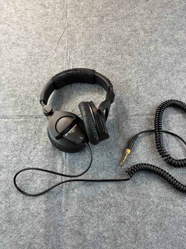 Sennheiser HD 280 Pro Over Ear Headphones V2 2010s - Black image 1