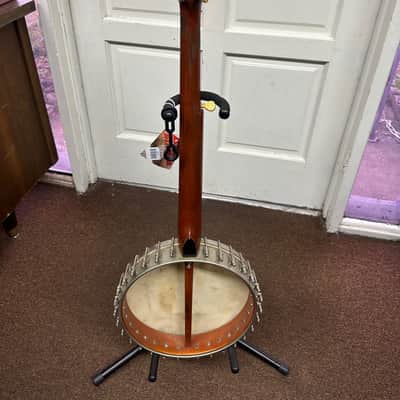 Used A.C. Fairbanks Co. Makers Boston, MASS. 5 String Banjo Late 1890s?? Open Back AS IS image 18