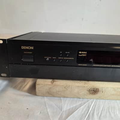 Denon TU-1500RD AM/FM Stereo Tuner RDS w/ 19" Rack Mount Ears Tested Working image 5