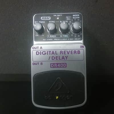 Behringer DR400 Digital Reverb Delay Pedal | Reverb