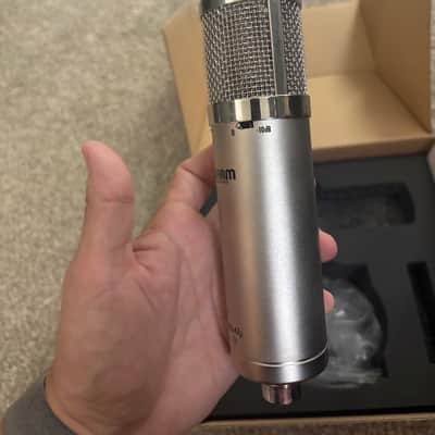 Warm Audio WA-47jr Large Diaphragm Multipattern FET Condenser Microphone 2018 - Present - Nickel image 2
