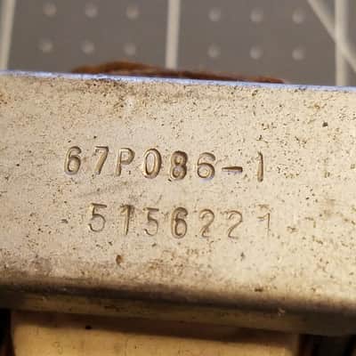 ECC 385:1 [3100 Ohms] Webcor 67P086-1 EL84 to 8 Ohm Vintage Output Transformer OT Tested Tube Amp Audio 1958-1962 image 4