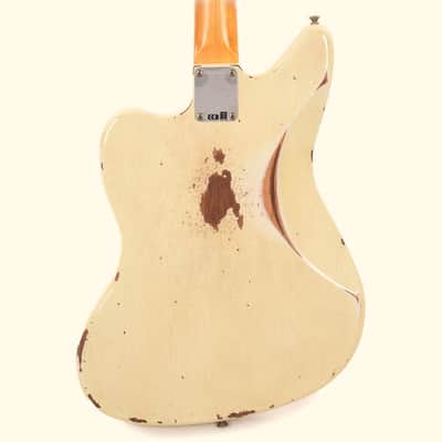 Fender Custom 1966 Jaguar Heavy Relic Aged *CME spec* Upgraded Lollar Pickups image 7
