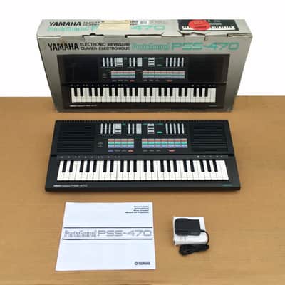 Yamaha PSS-470 Classic FM Synthesizer Keyboard in Open Box (SoundBlaster, SEGA, 460) image 1