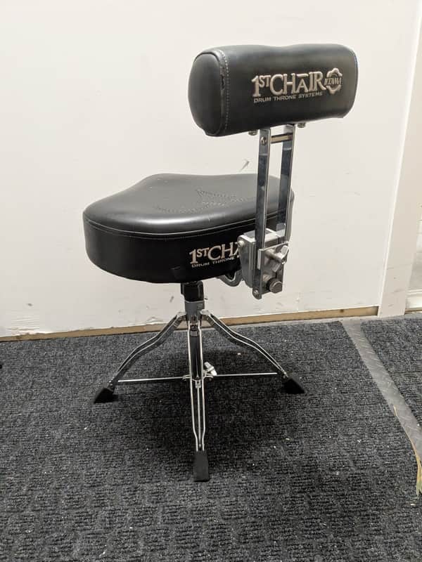 Tama HT741 1st Chair Ergo-Rider Quartet Drum Throne  2010s - Black/Chrome image 1